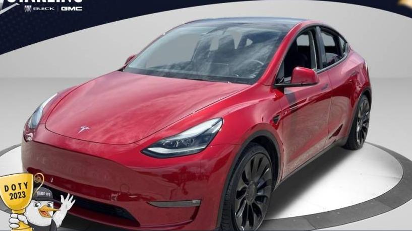 TESLA MODEL Y 2022 7SAYGDEF4NF538425 image